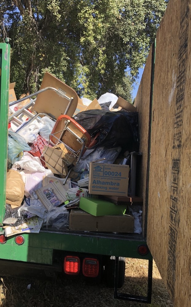 Large Cleanout Load by 833 Junk Jet in San Jose