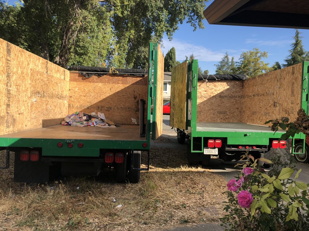 Two Truck Cleanout by 833 Junk Jet in San Jose